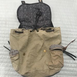 Army green American rag bag